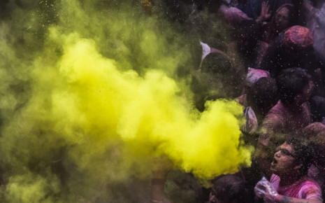 Holi-Vrindavan, India