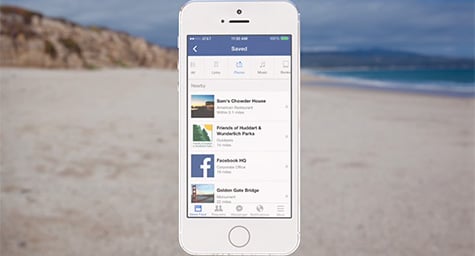 Facebook’s New Save Feature 