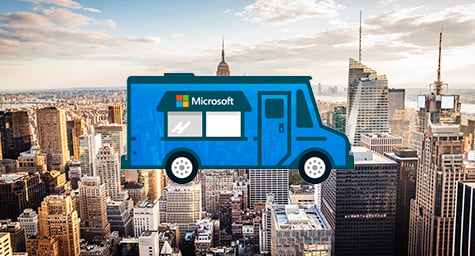 Guerilla Marketing Pops Up in Microsoft’s Promotion of New NYC Store