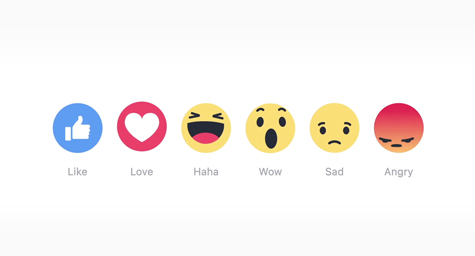 Facebook’s Reactions