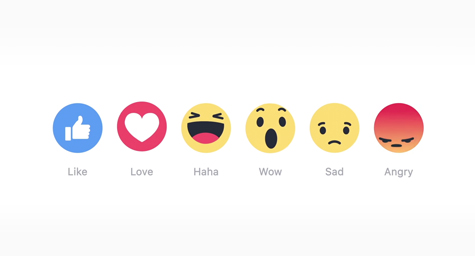 Facebook’s Reactions