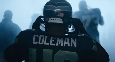 Deaf American footballer Derrick Coleman's journey to the top of the NFL